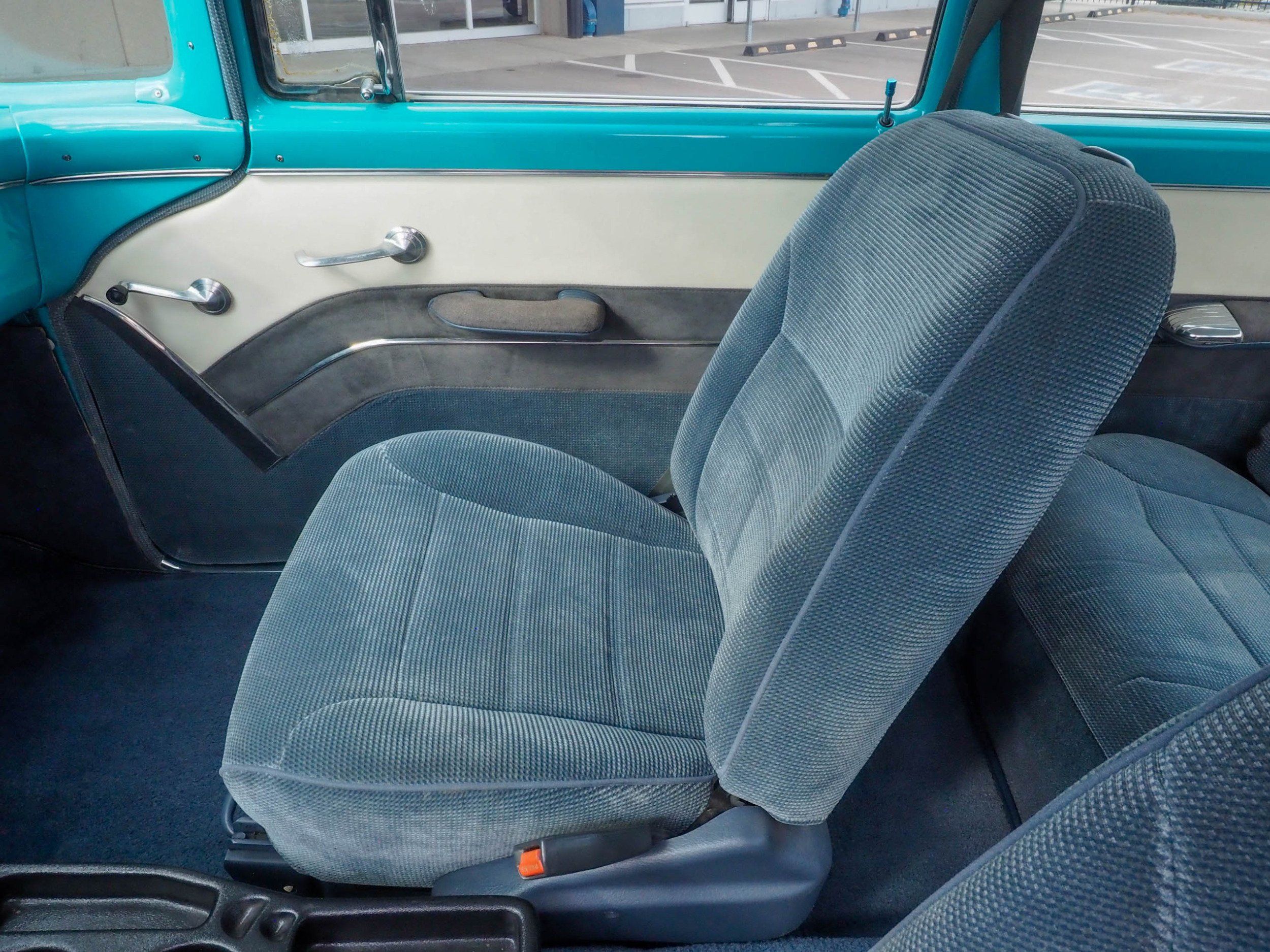 1955 Ford Fairlane Teal Coupe