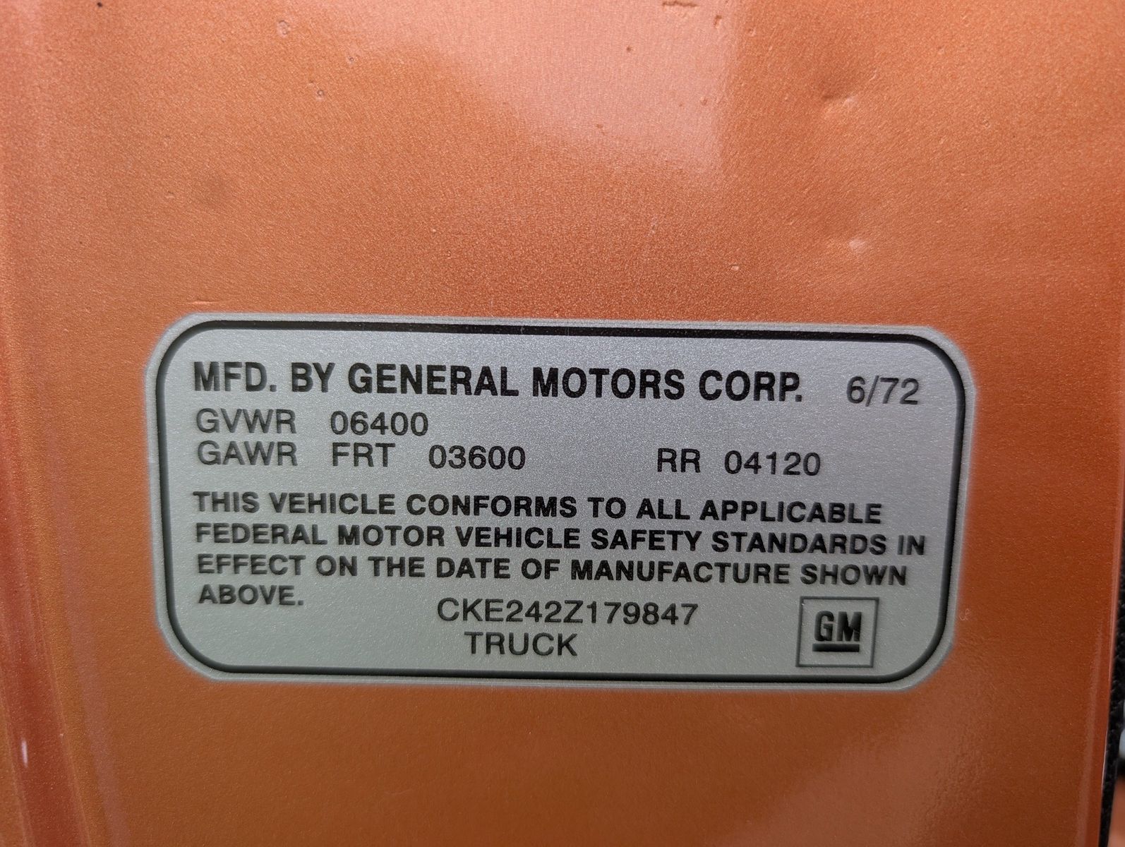 1972 Chevrolet K20 115