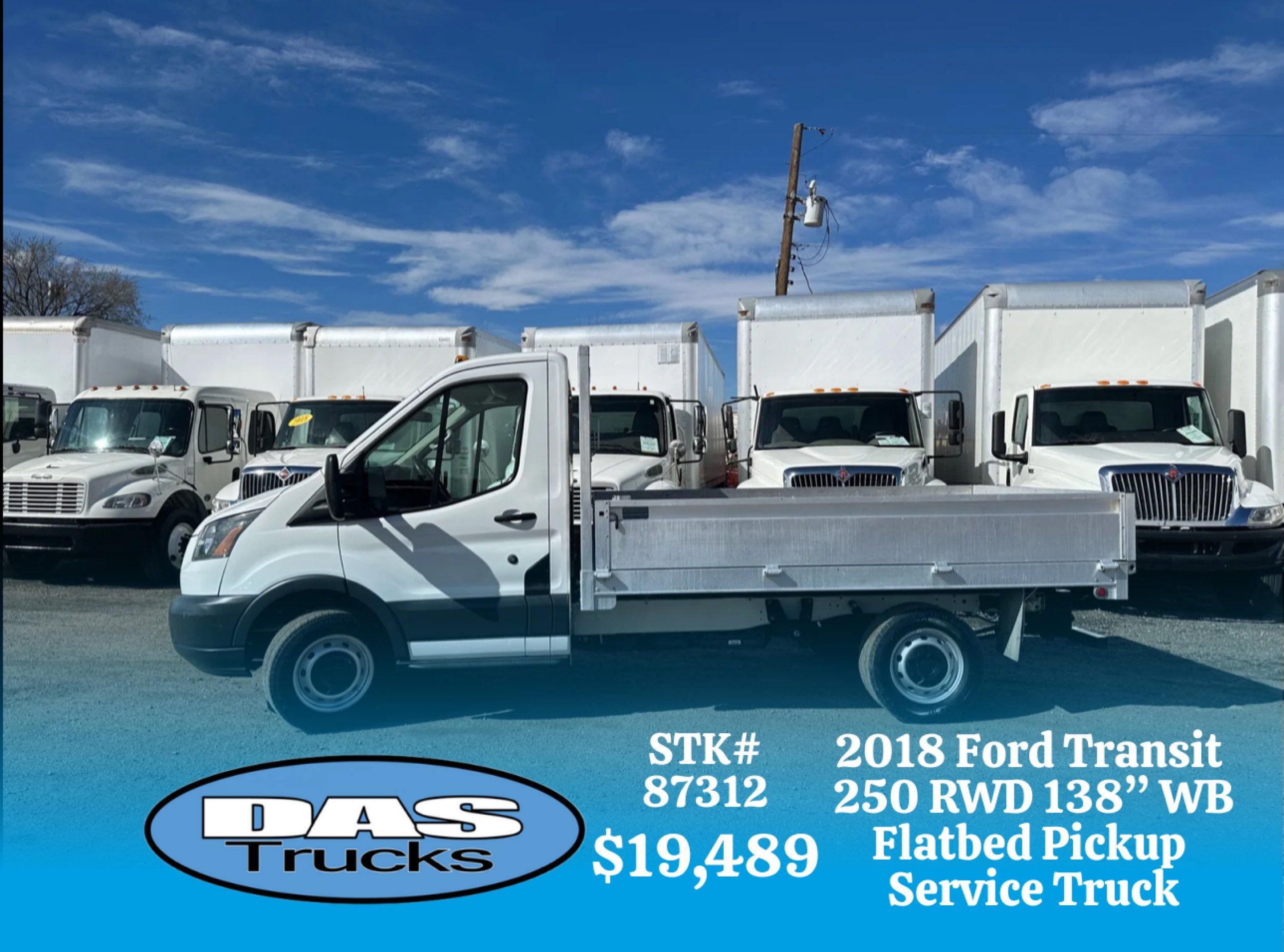 2018 Ford Transit T250 Chassis Cab SRW 138 WB's photo
