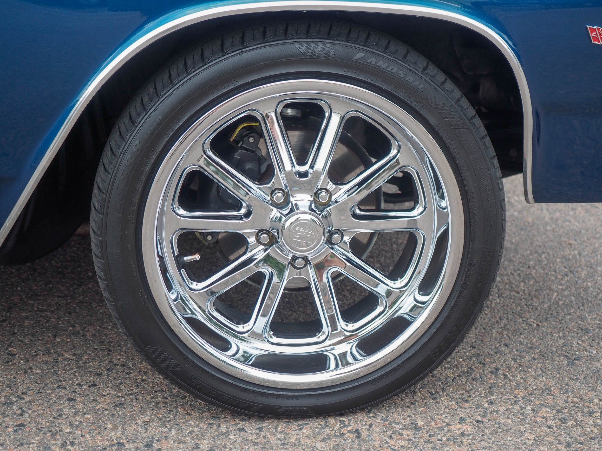 1965 Chevrolet El Camino Blue 