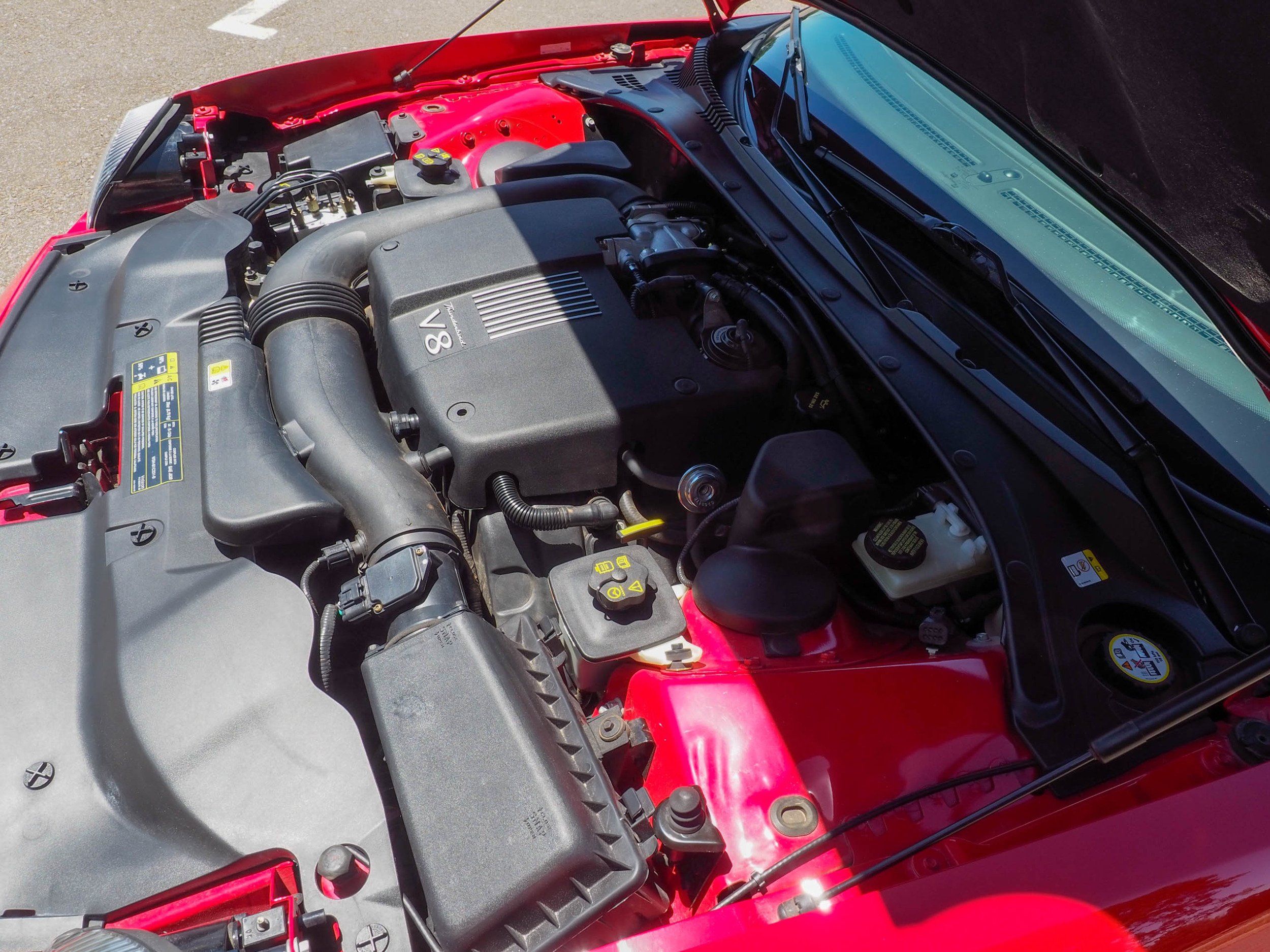2002 Ford Thunderbird Red Deluxe