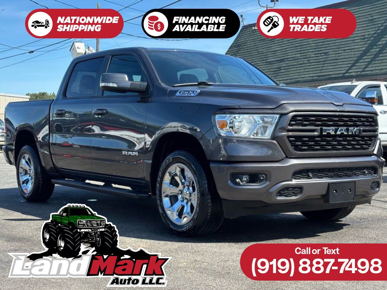 2022 RAM 1500 Big Horn/Lone Star 4x4 Crew Cab 5'7's photo