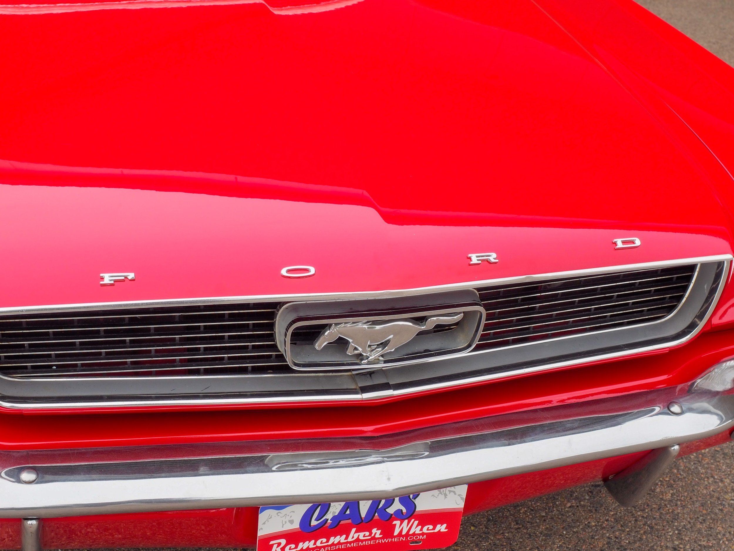 1966 Ford Mustang Red Convertible