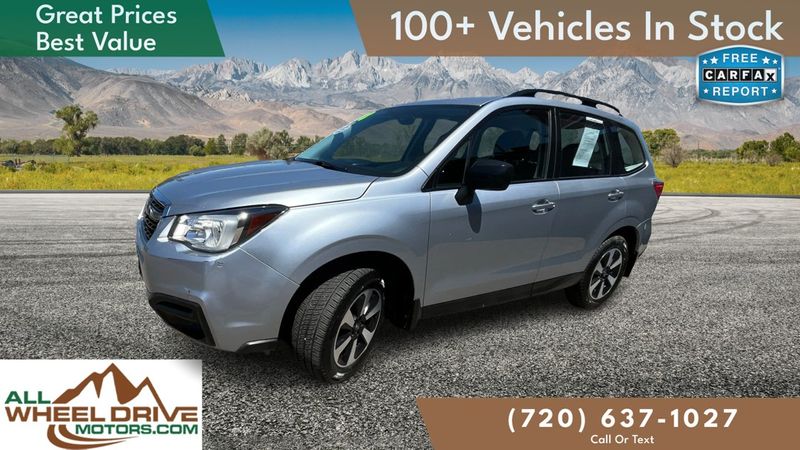 Silver 2018 Subaru Forester SUV / Crossover All-Wheel Drive 6-Speed CVT