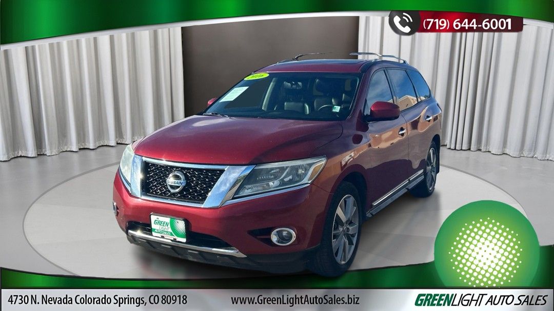 2016 Nissan Pathfinder Platinum