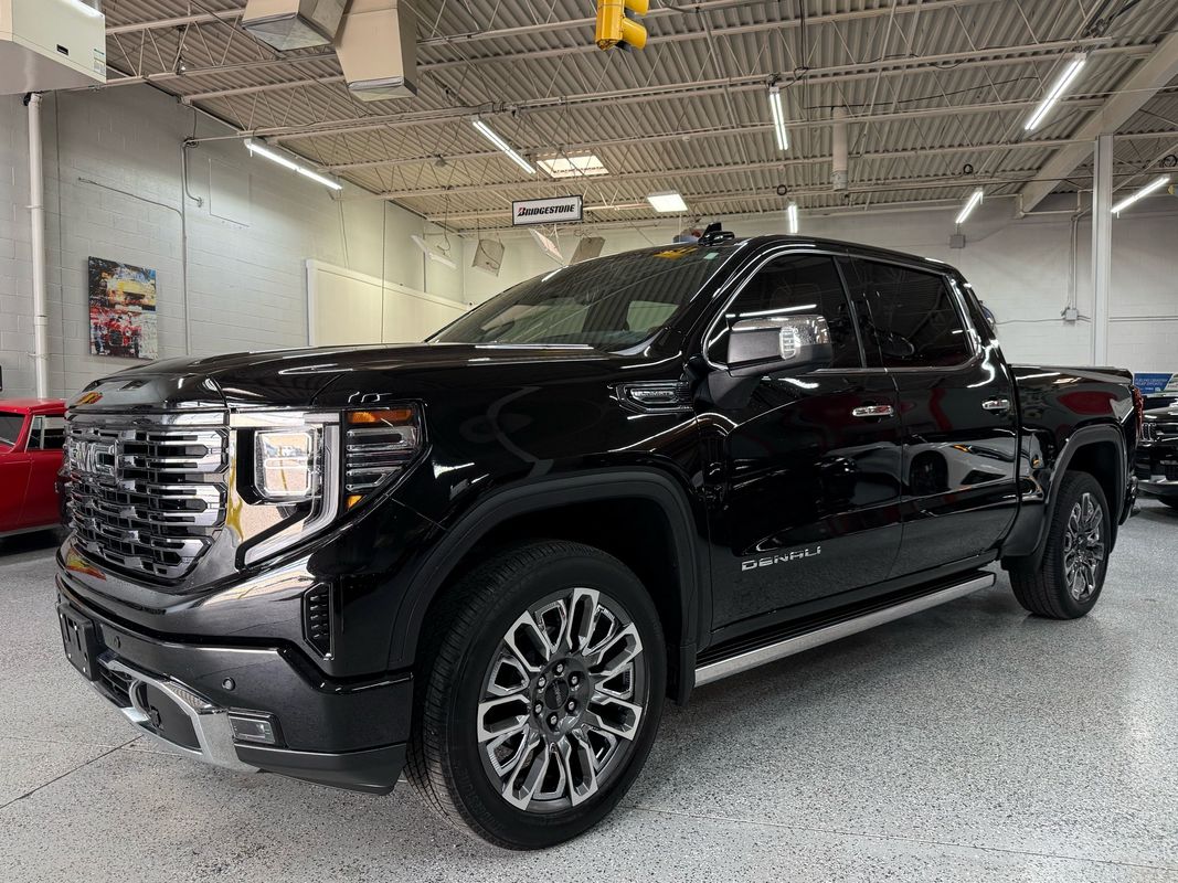 Black 2025 GMC Sierra 1500 Pickup Truck Four-Wheel Drive Automatic