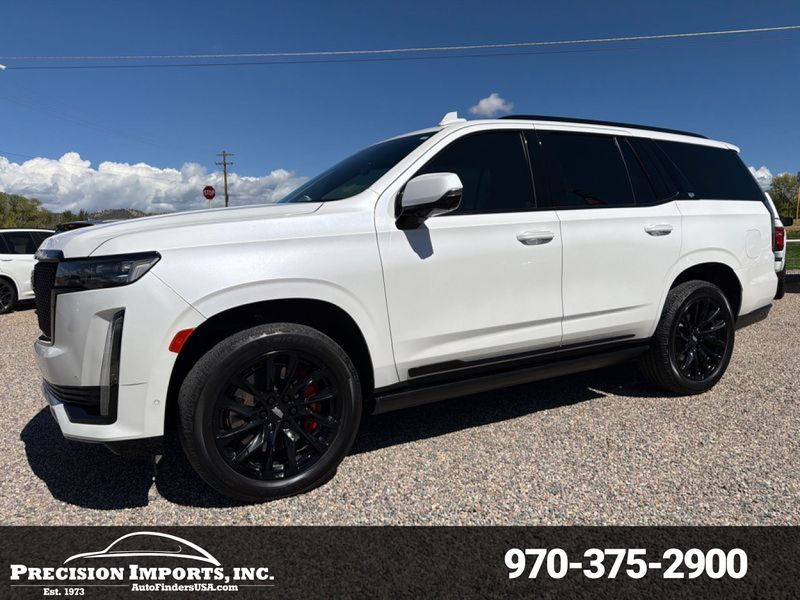 White 2022 Cadillac Escalade SUV / Crossover Four-Wheel Drive Automatic