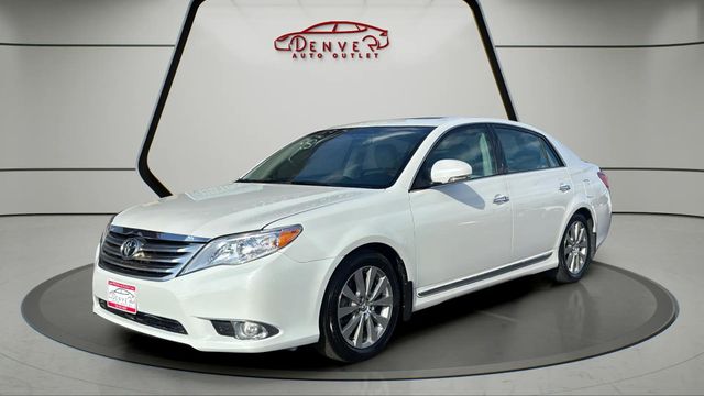 White 2011 Toyota Avalon Sedan Front-Wheel Drive 6-Speed Automatic