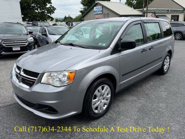 Silver 2016 Dodge Grand Caravan Minivan Front-Wheel Drive 6-Speed Automatic