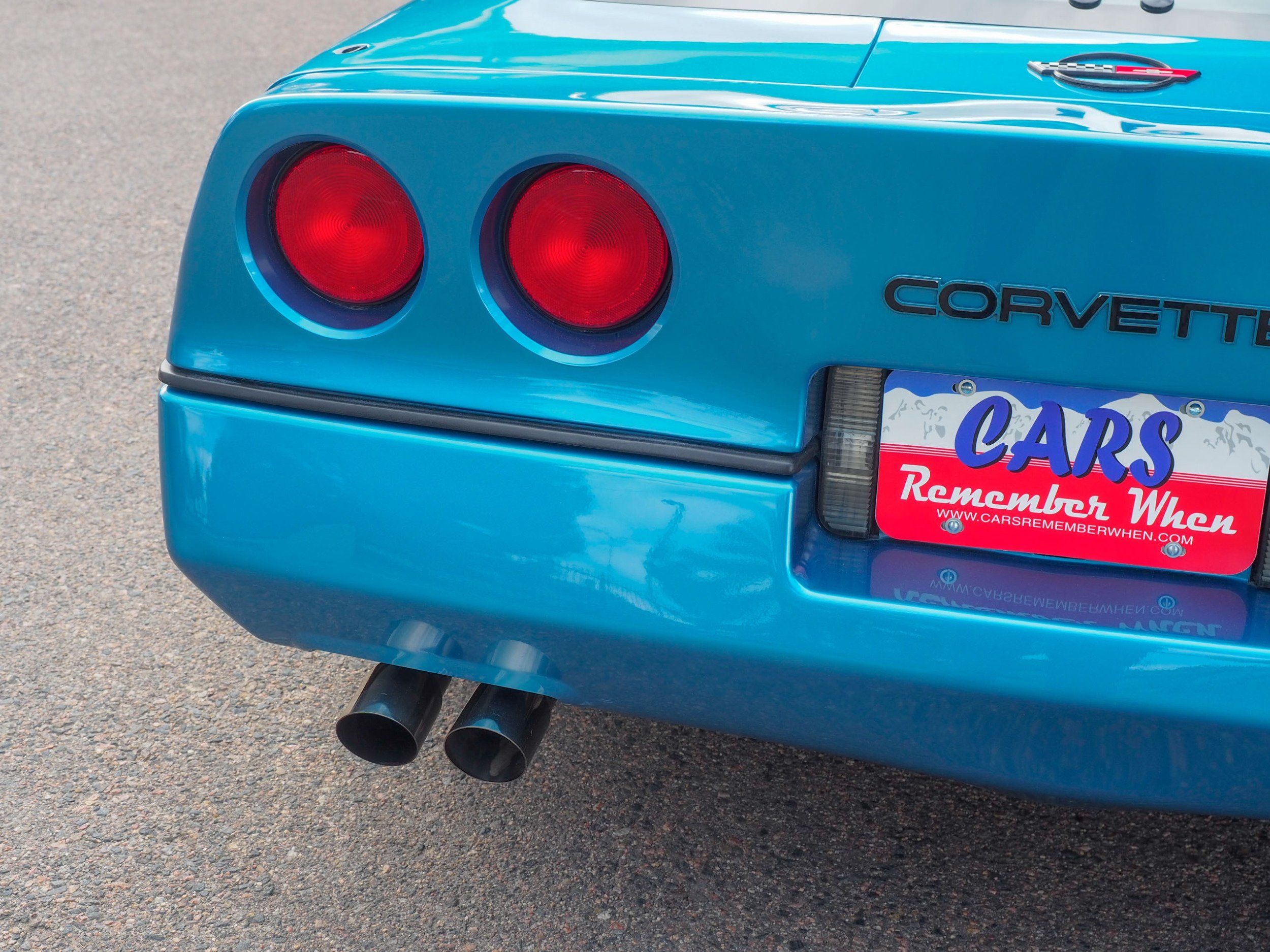 1988 Chevrolet Corvette Blue Coupe
