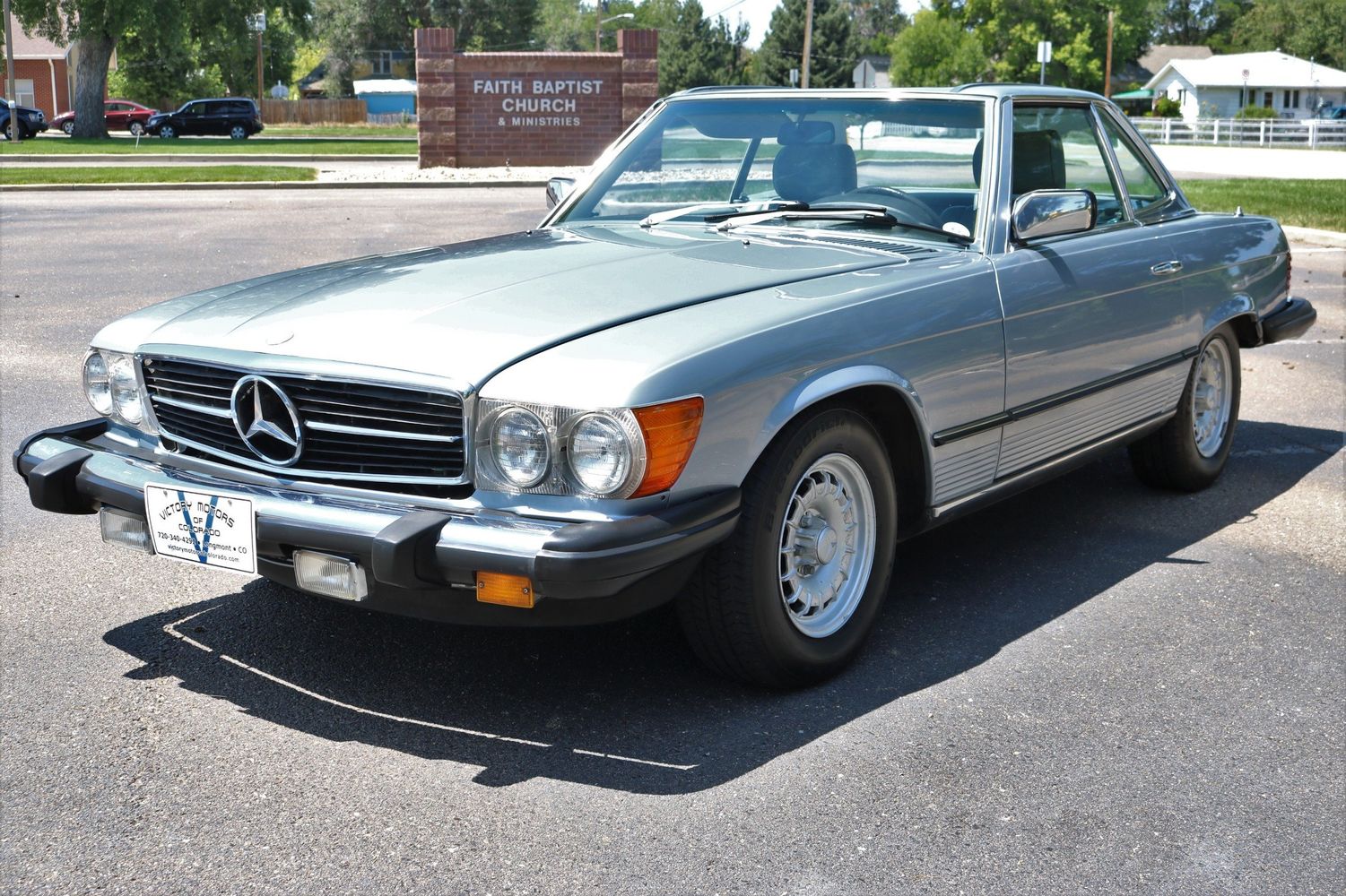 1982 Mercedes-Benz 380 SL Hardtop Convertible | Victory Motors of Colorado