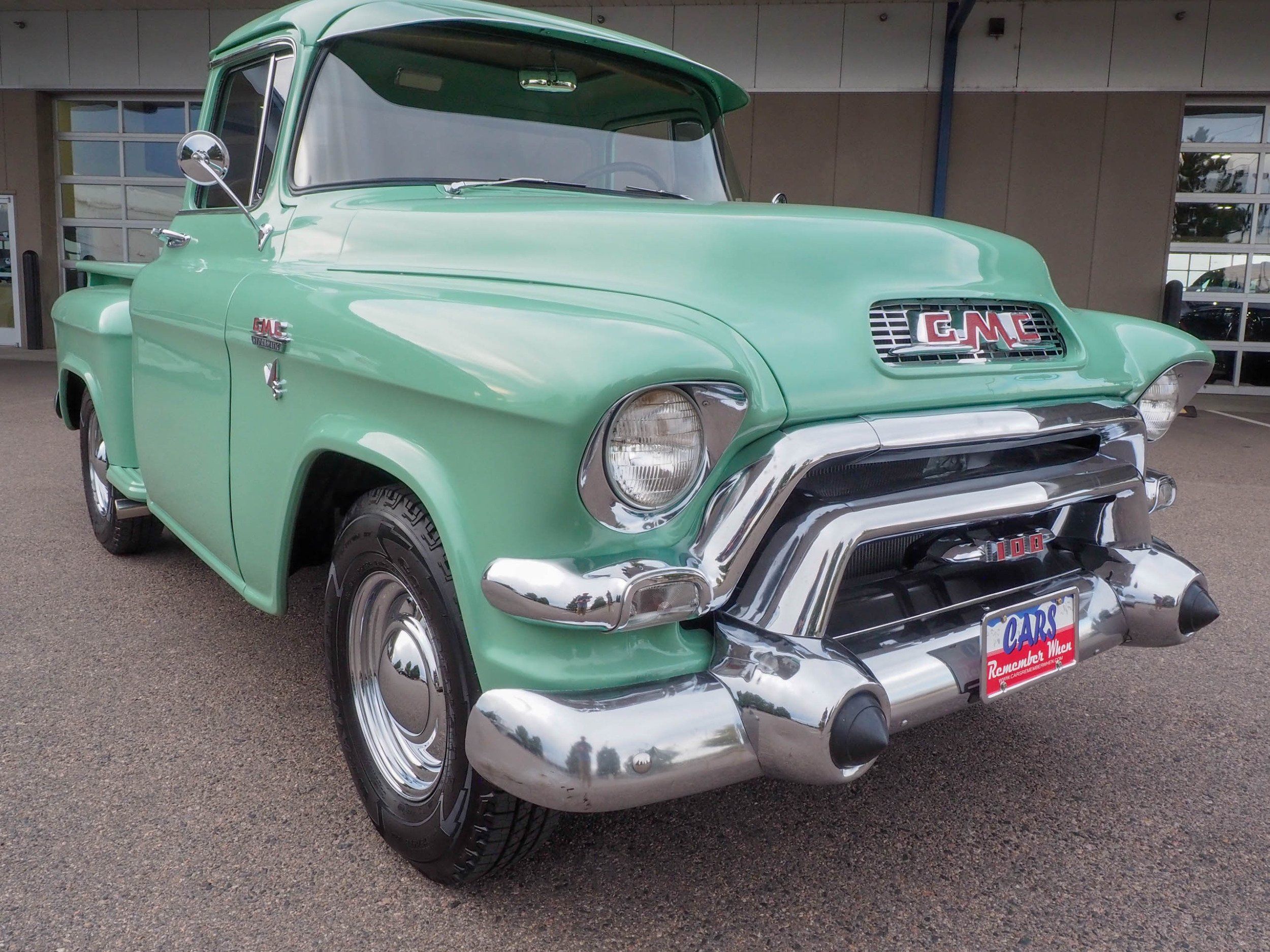 1955 GMC Pickup Green 2nd Series
