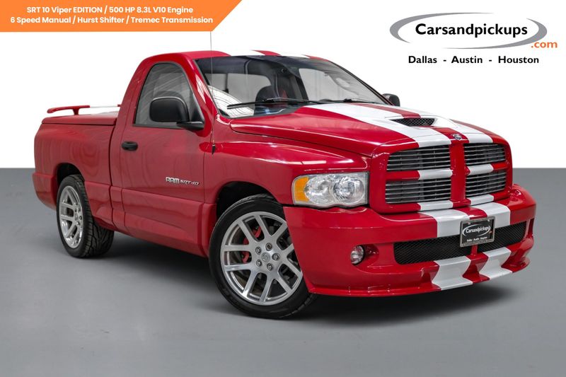 2004 Dodge RAM 1500 Rojo Camioneta Tracción trasera 6 velocidades Manual
