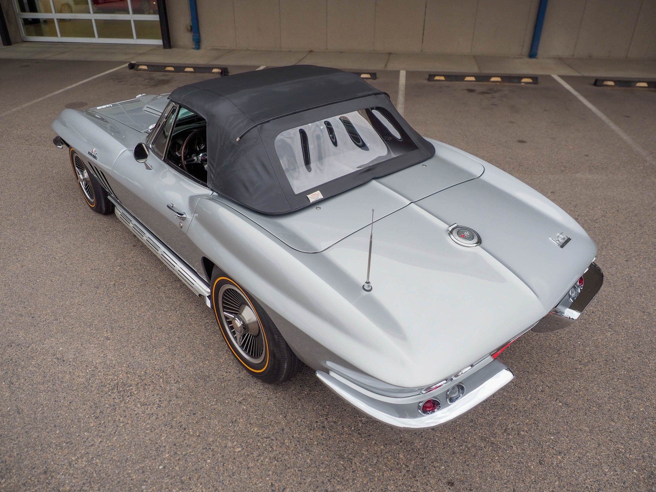 1966 Chevrolet Corvette Silver Roadster