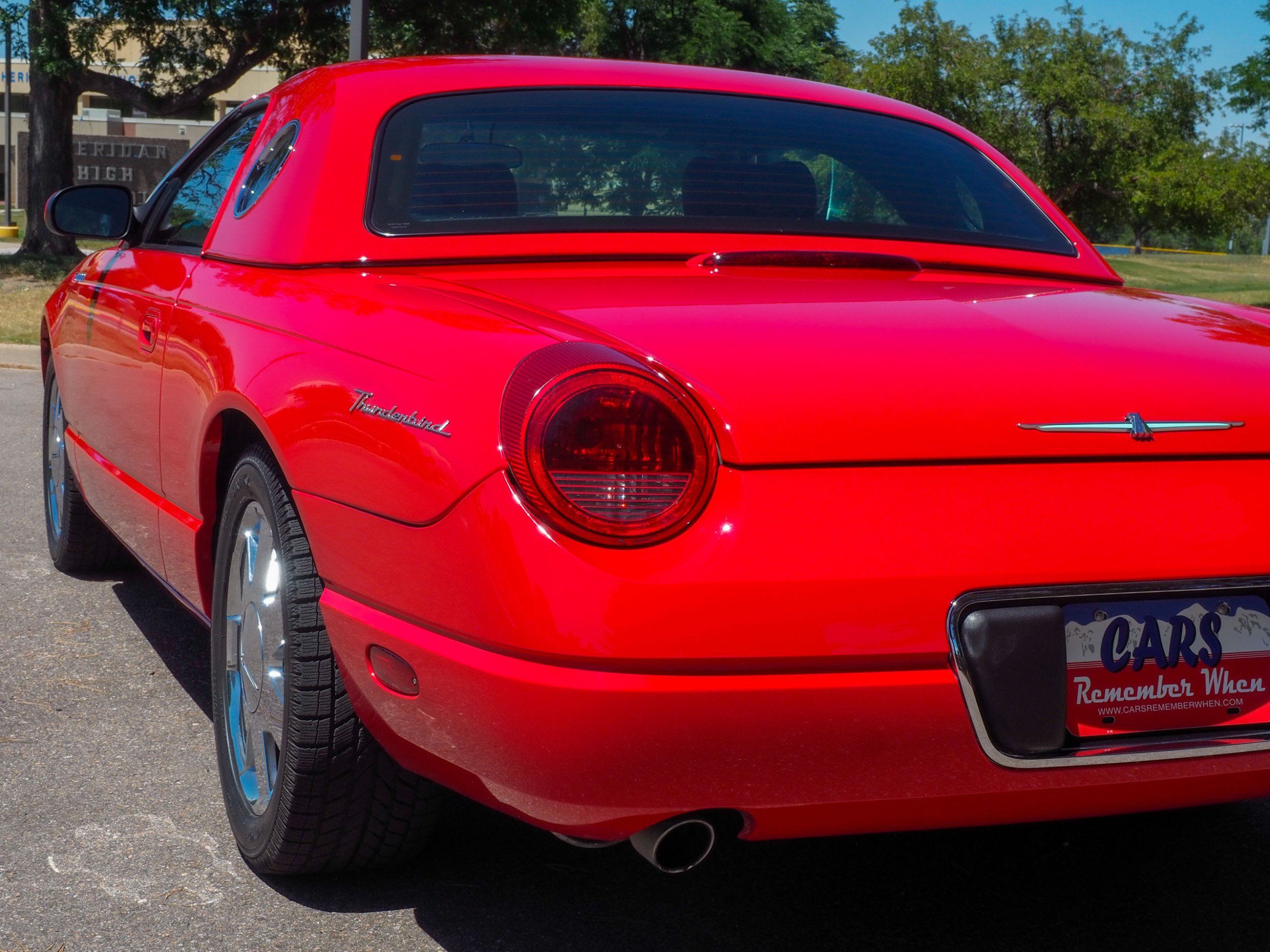 2002 Ford Thunderbird Red Deluxe