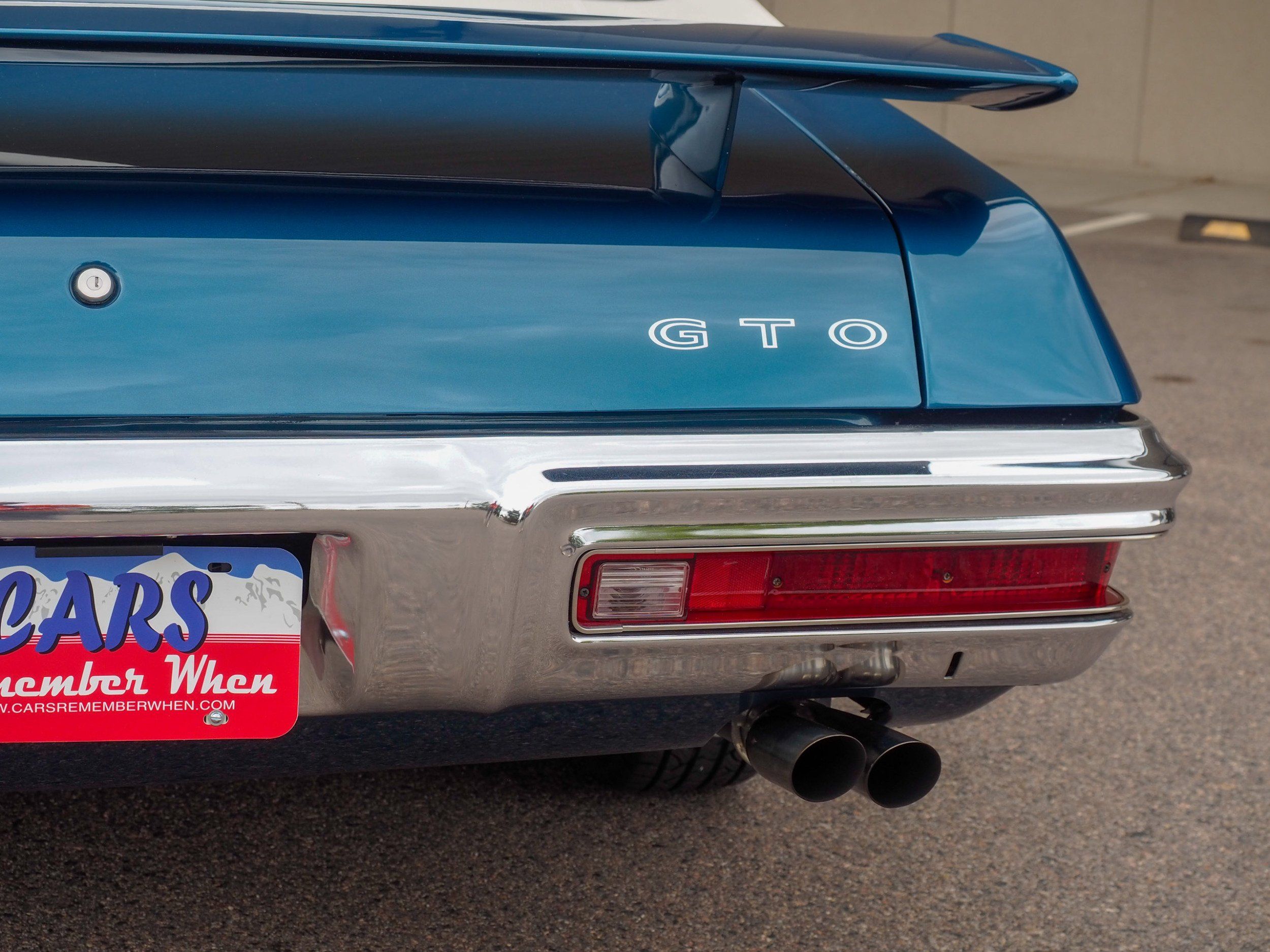 1970 Pontiac GTO Blue 
