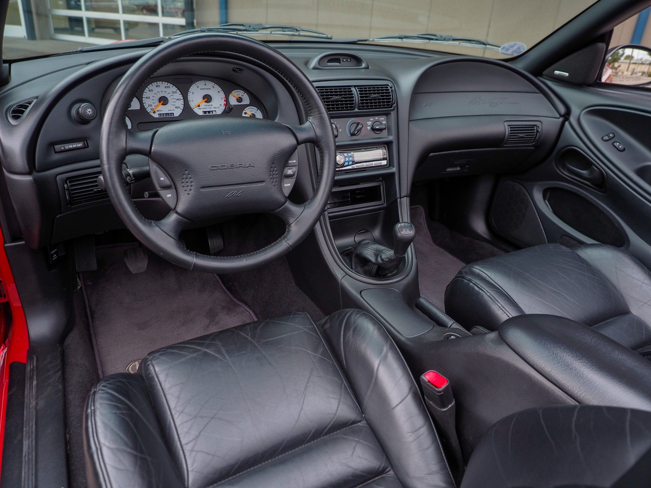 1997 Ford Mustang Red Cobra