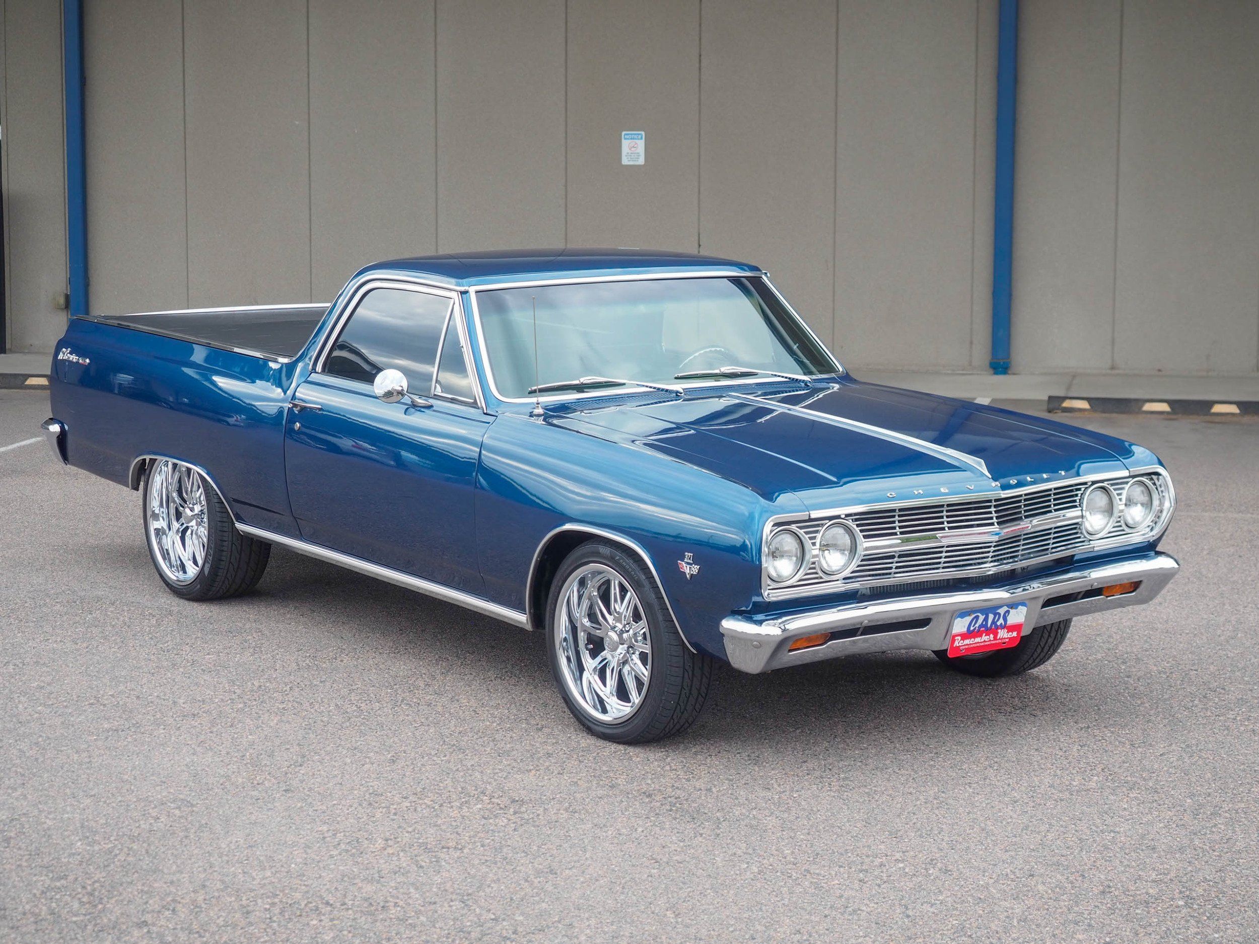 1965 Chevrolet El Camino Blue 