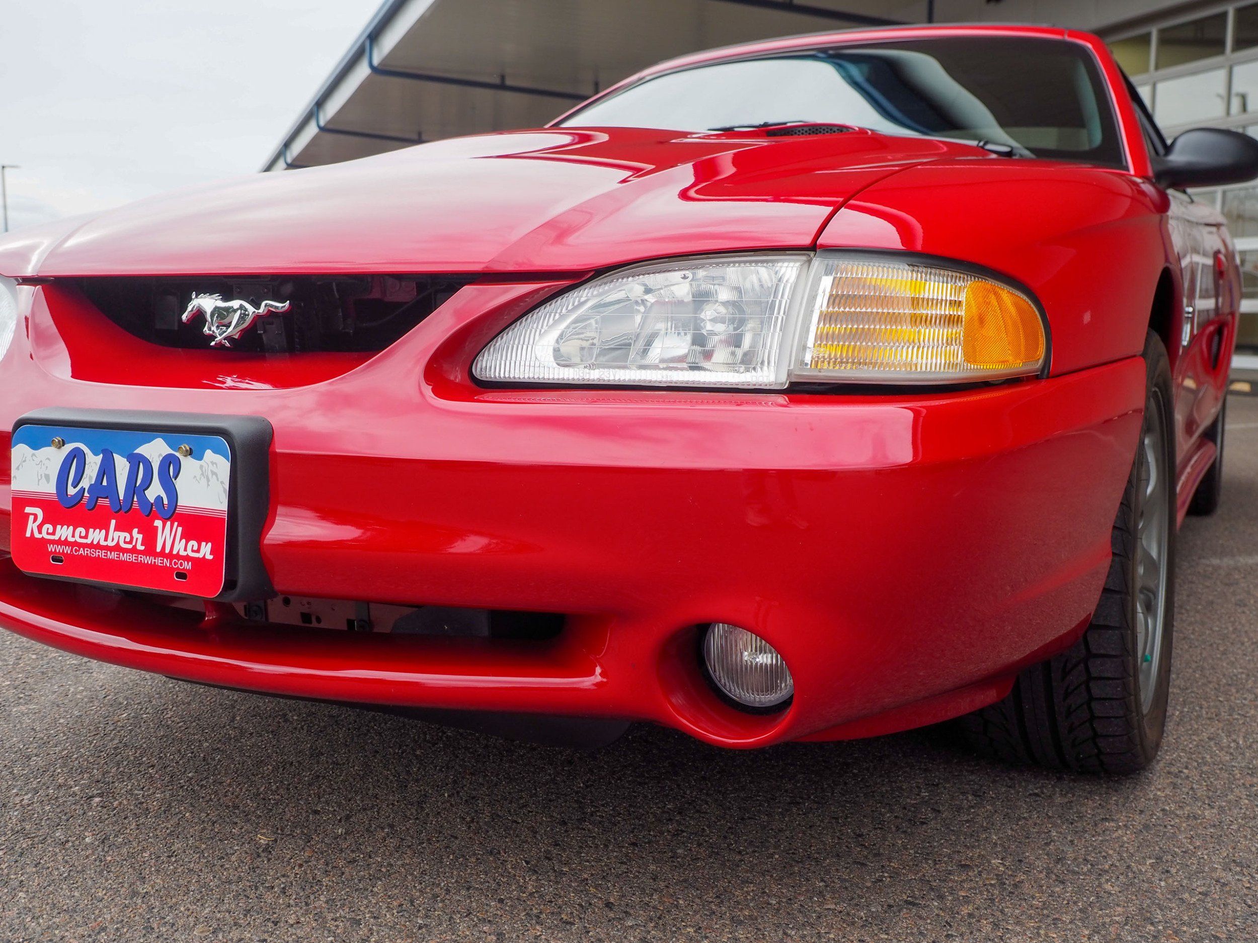 1997 Ford Mustang Red Cobra