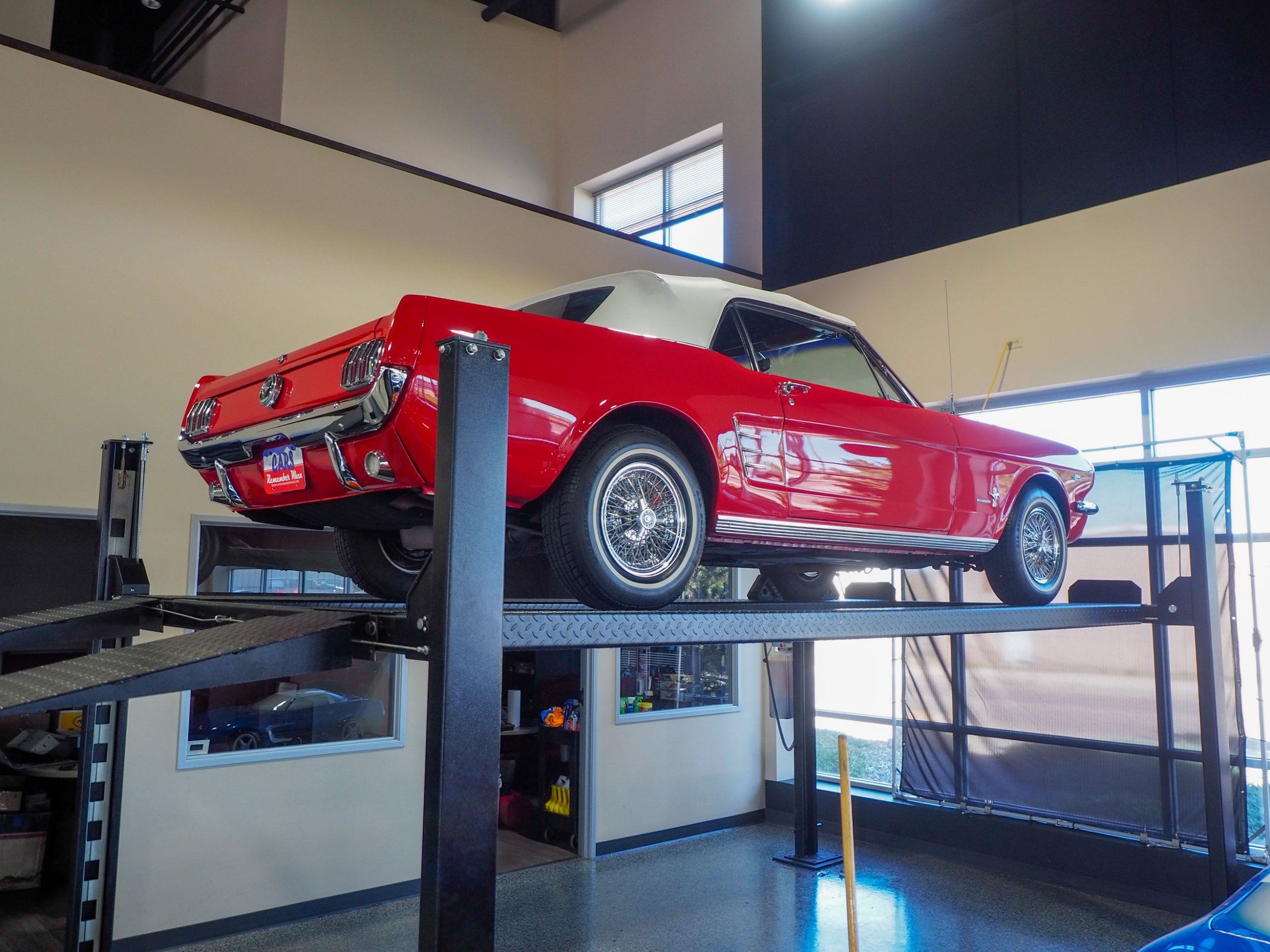 1966 Ford Mustang Red Convertible