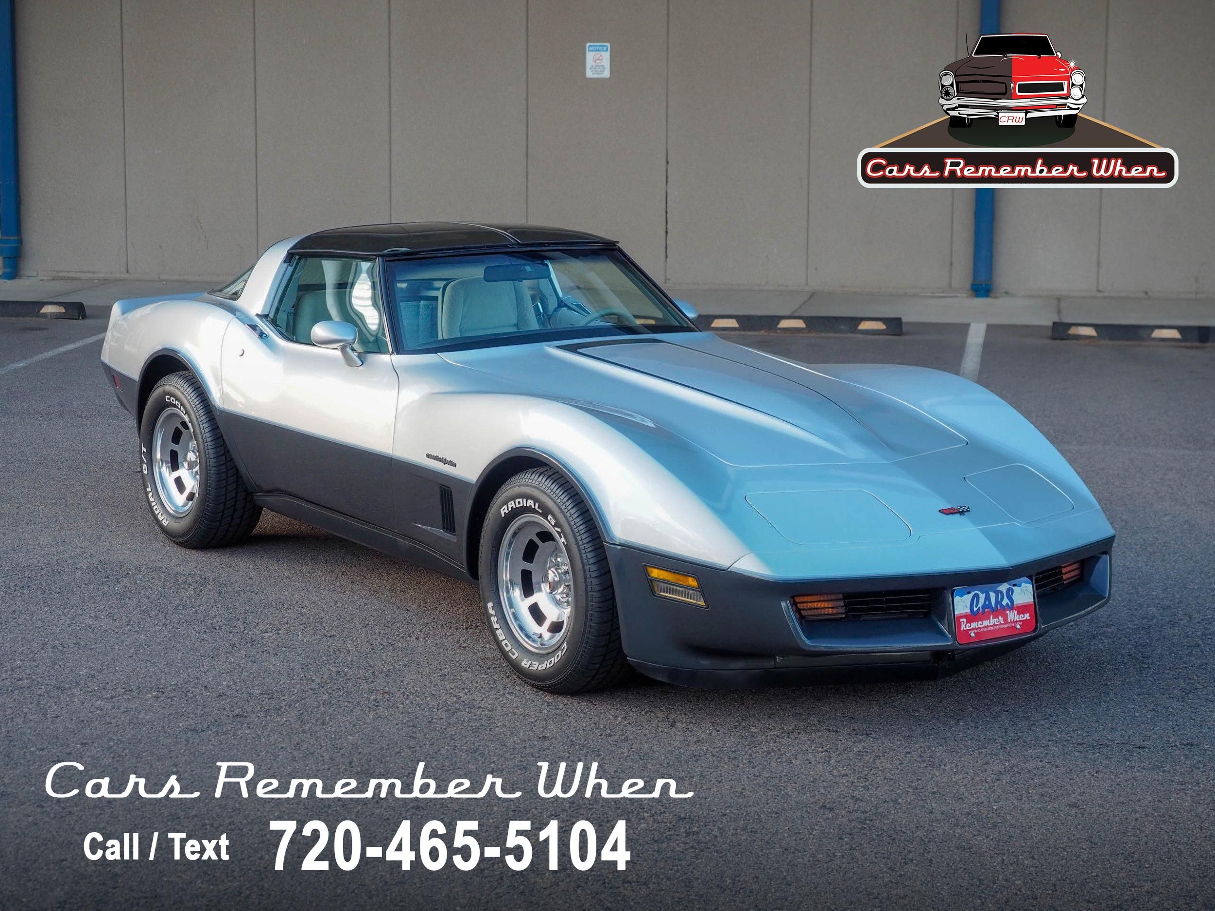 1982 Chevrolet Corvette Silver 