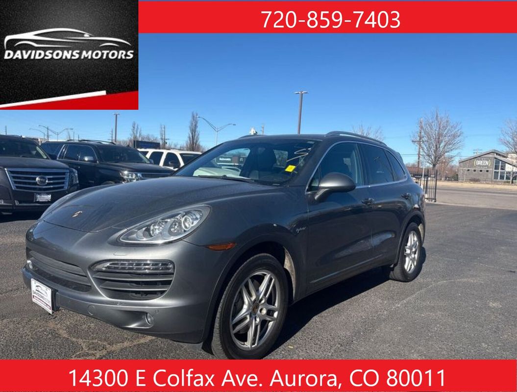 Gray 2014 Porsche Cayenne SUV / Crossover All-Wheel Drive 8-Speed Automatic