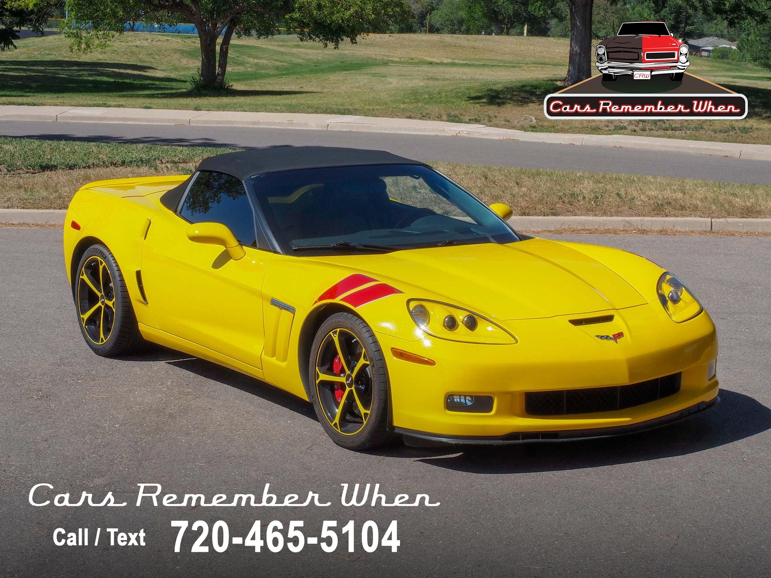 2010 Chevrolet Corvette Yellow Grand Sport