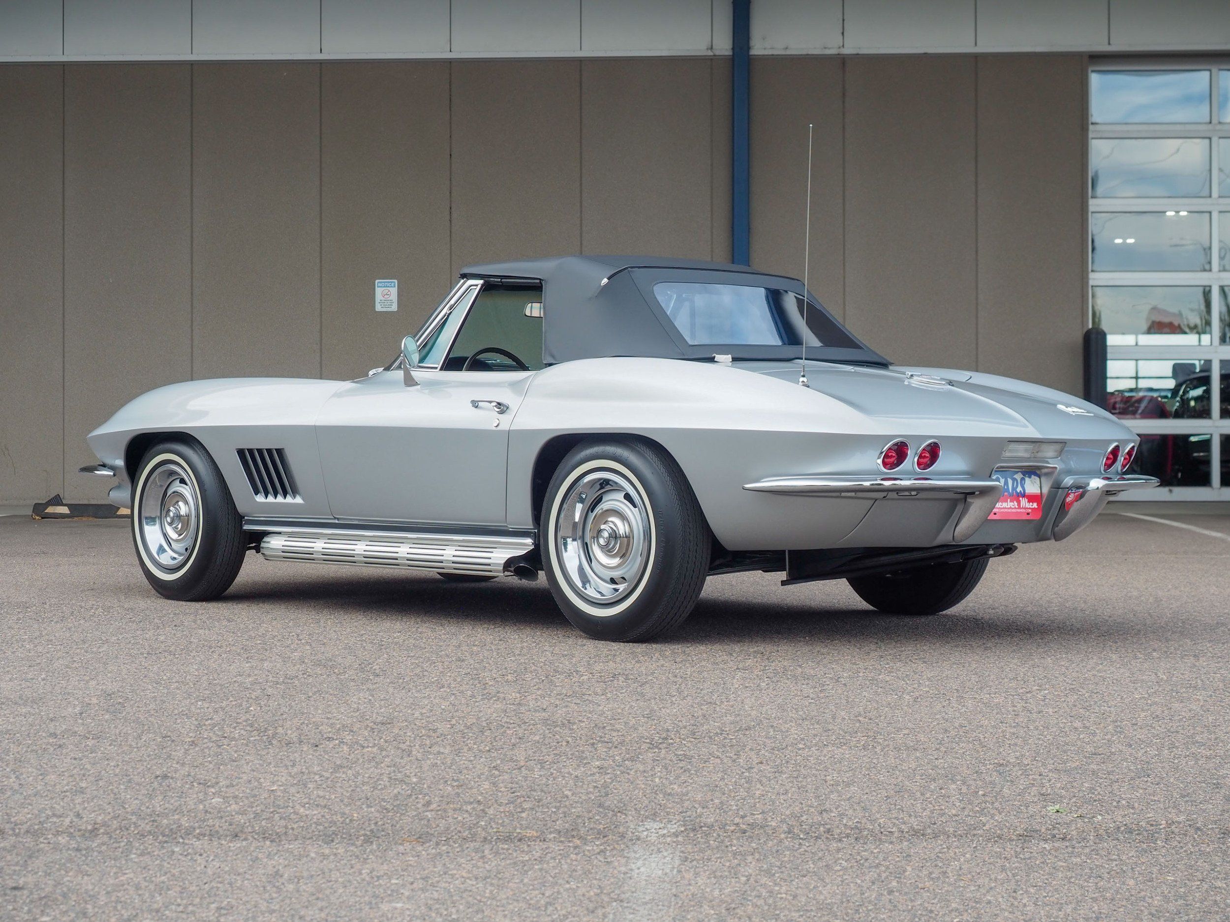 1967 Chevrolet Corvette Silver Convertible