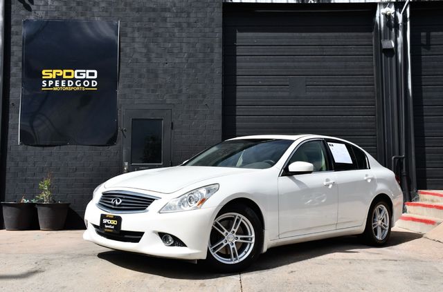 White 2012 INFINITI G37 Coupe All-Wheel Drive 7-Speed Automatic