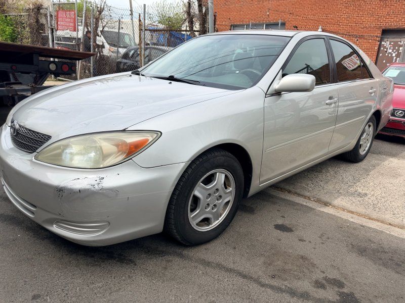Silver 2003 Toyota Camry LE V6 Sedan Front-Wheel Drive 4-Speed Automatic