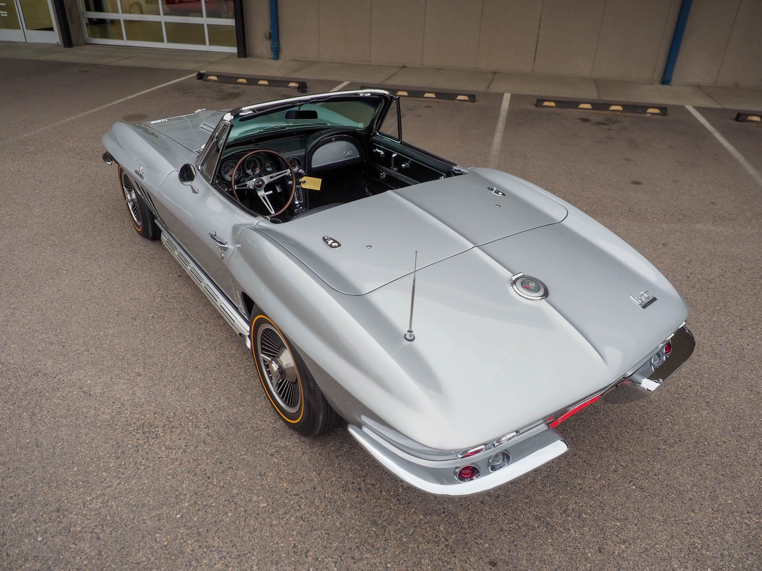 1966 Chevrolet Corvette Silver Roadster