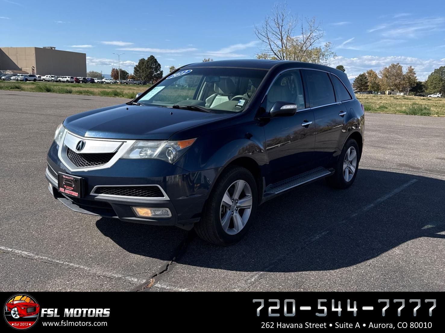 2012 Acura MDX Technology Package