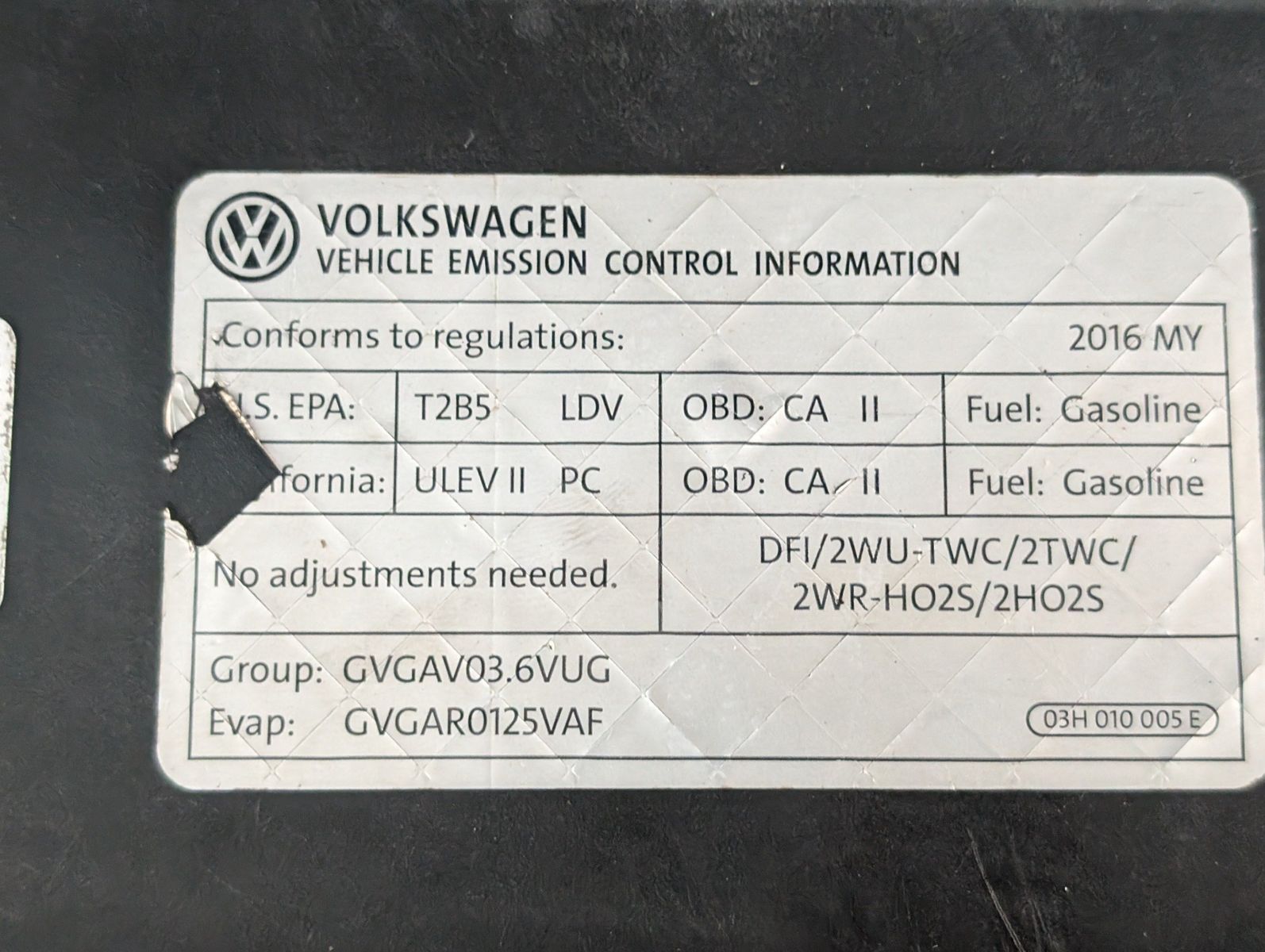 2016 Volkswagen Passat 15