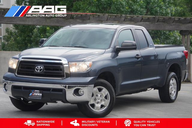 Silver 2010 Toyota Tundra Pickup Truck Four-Wheel Drive 6-Speed Automatic