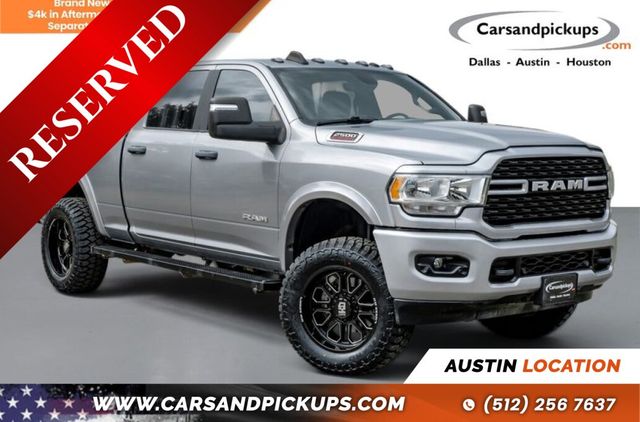Silver 2023 RAM 2500 Pickup Truck Four-Wheel Drive 8-Speed Automatic