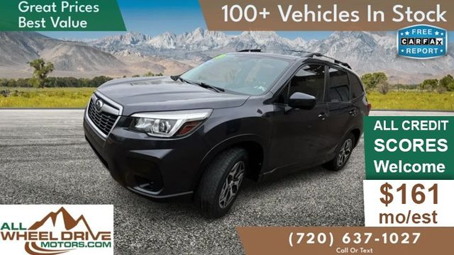 Gray 2019 Subaru Forester 2.5i Premium AWD SUV / Crossover All-Wheel Drive Continuously Variable Transmission