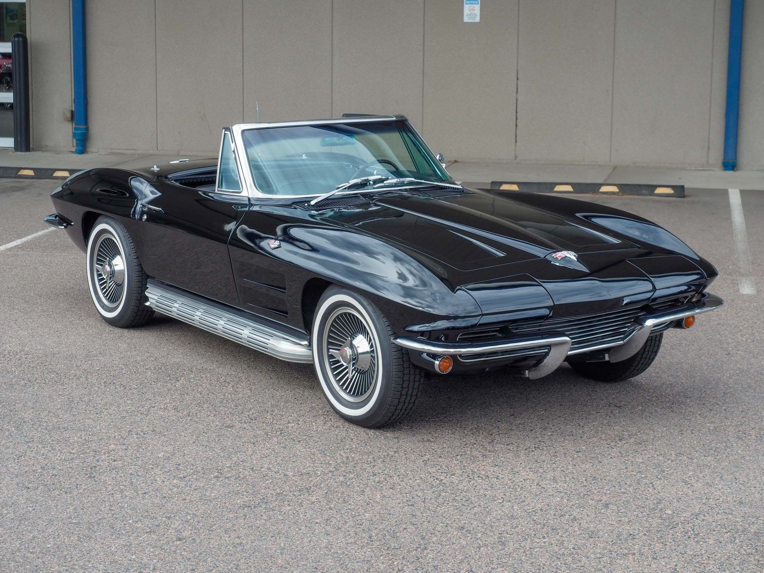 1964 Chevrolet Corvette Black Convertible