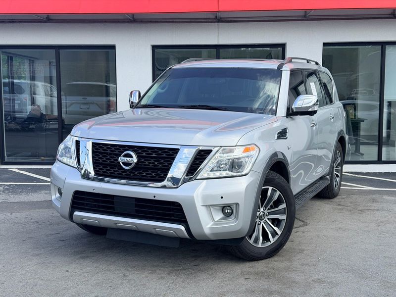 Silver 2020 Nissan Armada SUV / Crossover 4X2 7-Speed Automatic