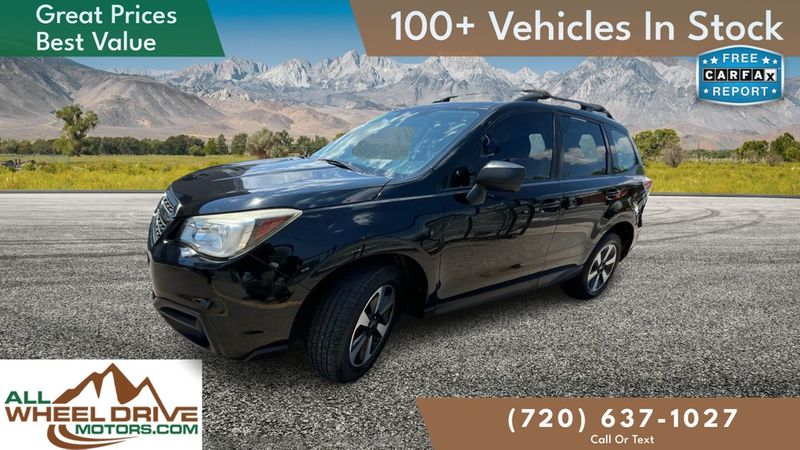 Black 2017 Subaru Forester SUV / Crossover All-Wheel Drive 6-Speed CVT
