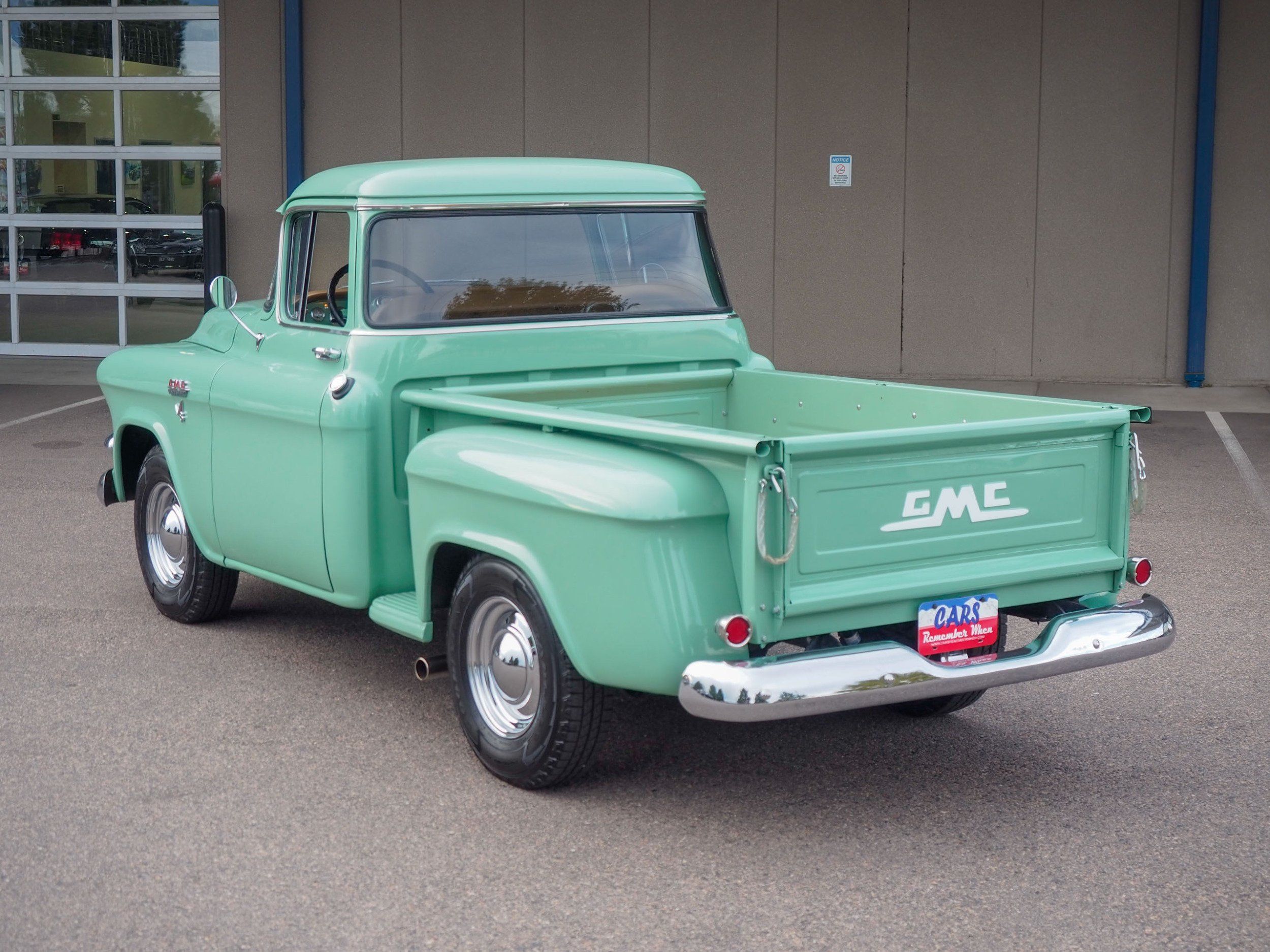 1955 GMC Pickup Green 2nd Series