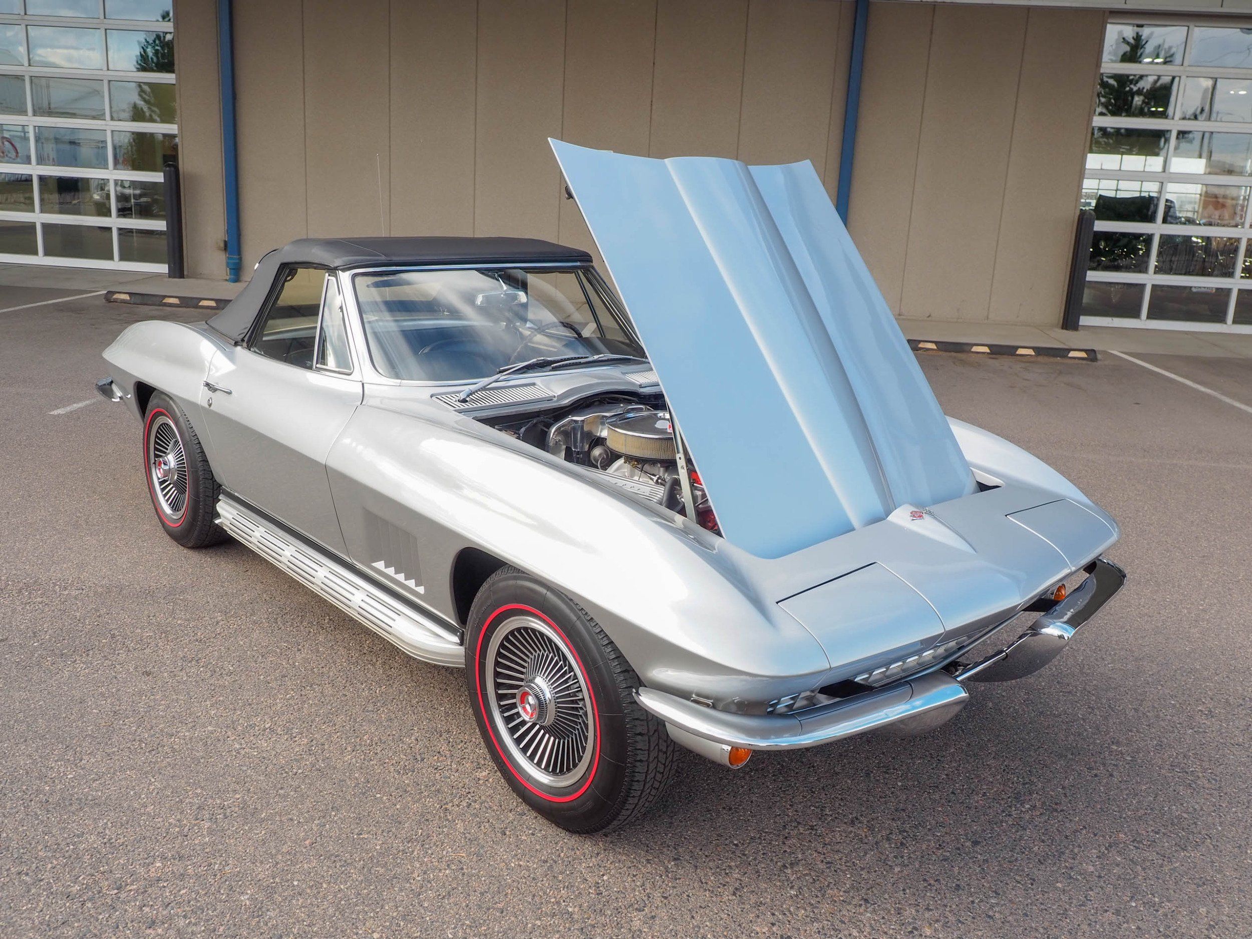 1967 Chevrolet Corvette Silver Convertible