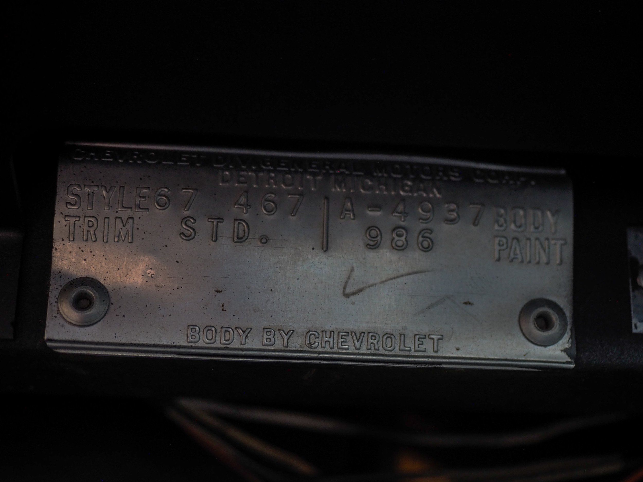 1967 Chevrolet Corvette Silver Convertible