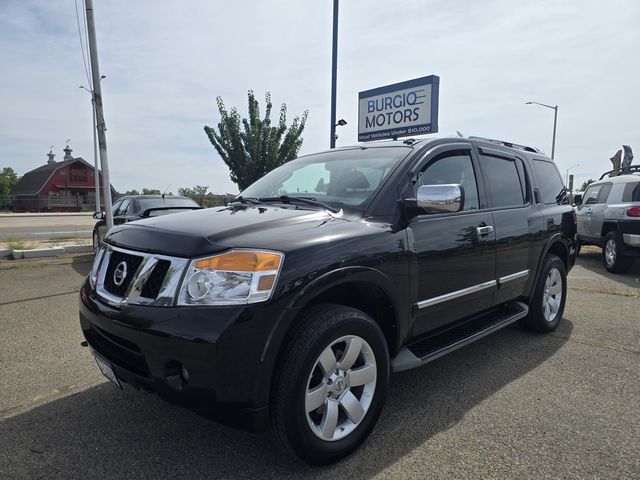 Black 2010 Nissan Armada SUV / Crossover Four-Wheel Drive 5-Speed Automatic