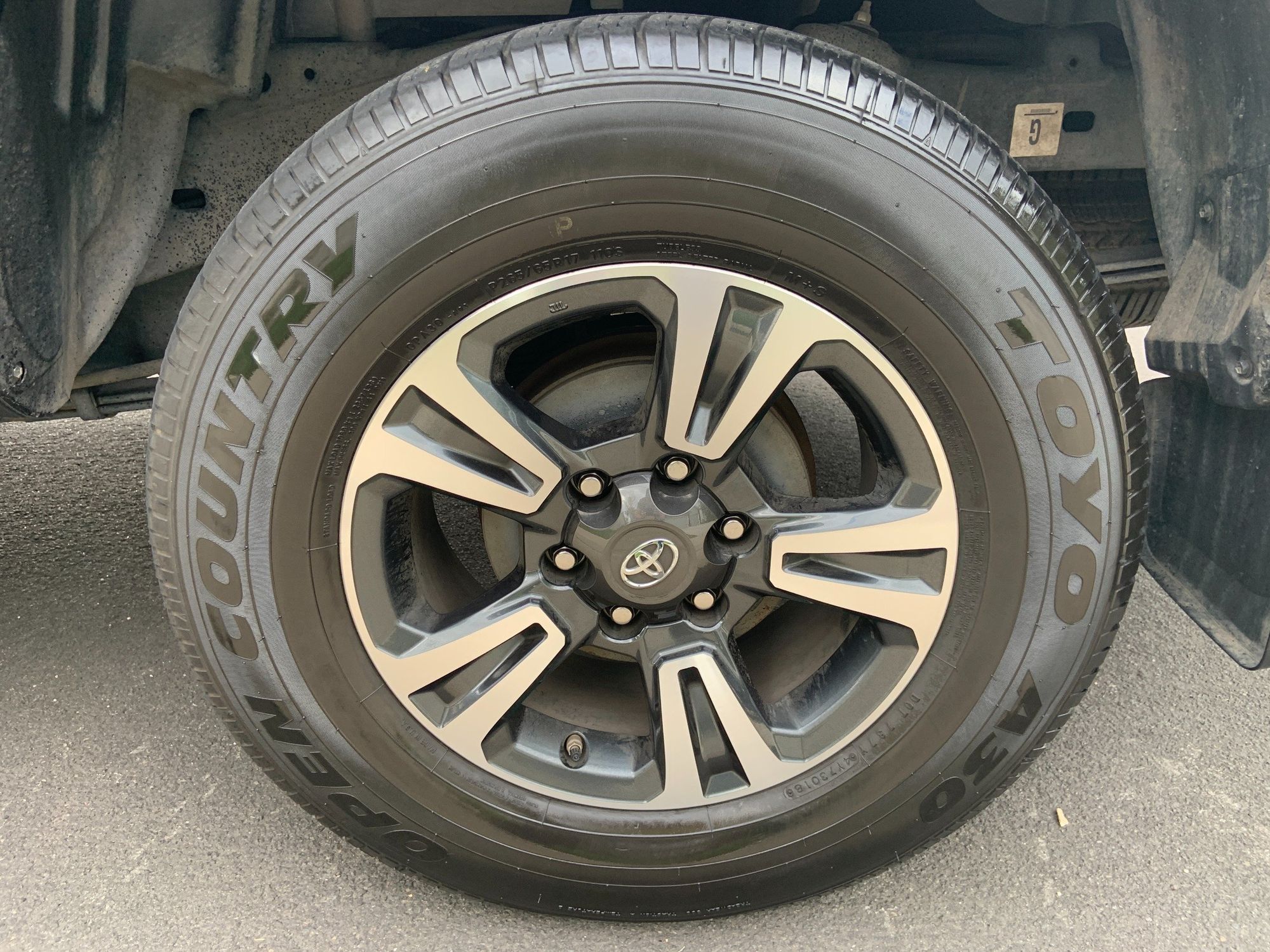 Toyota 18 Bolt Pattern