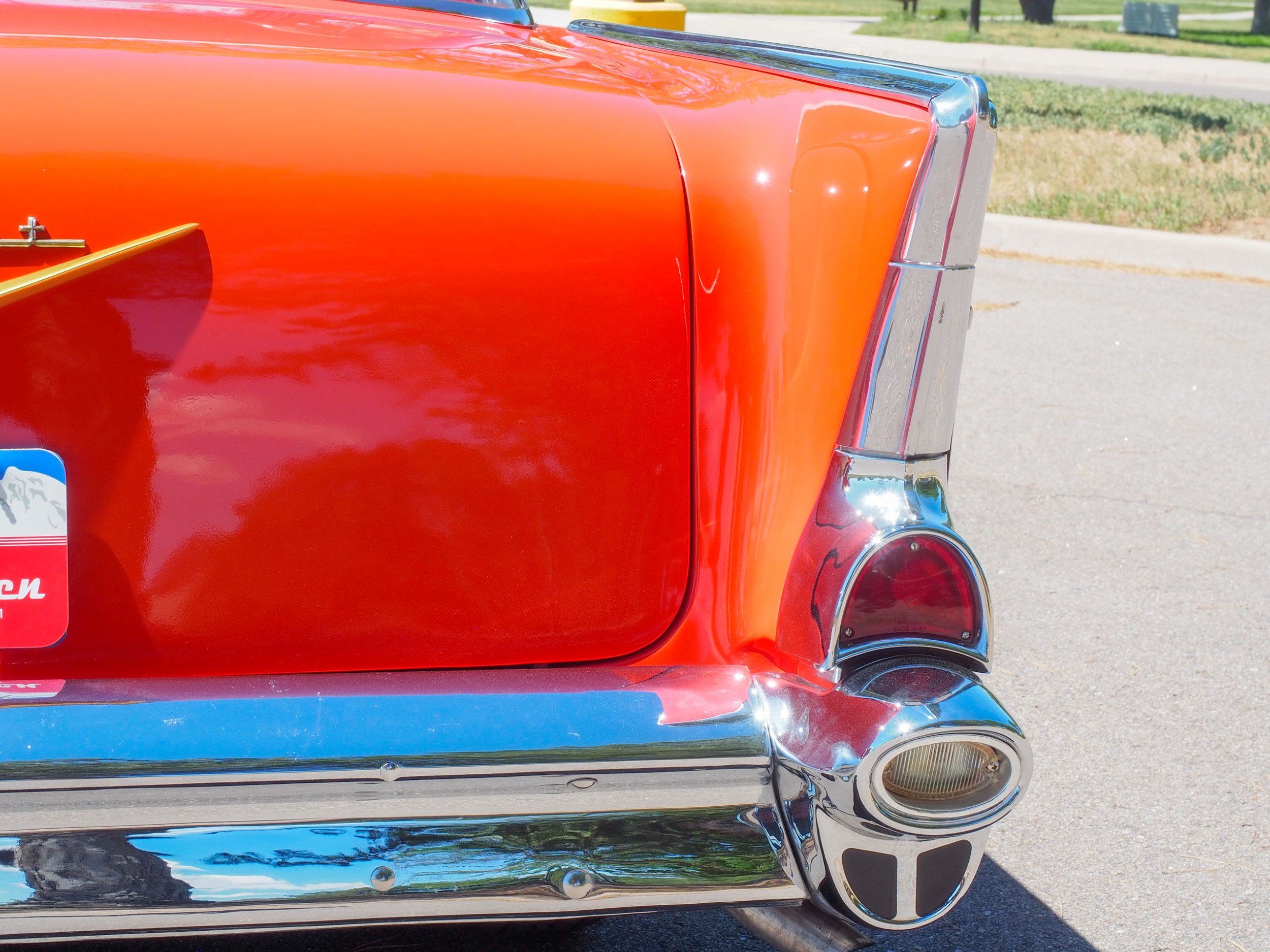 1957 Chevrolet Bel Air Orange 
