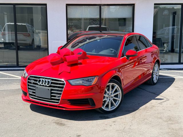 Red 2016 Audi A3 Sedan All-Wheel Drive 6-Speed Automatic