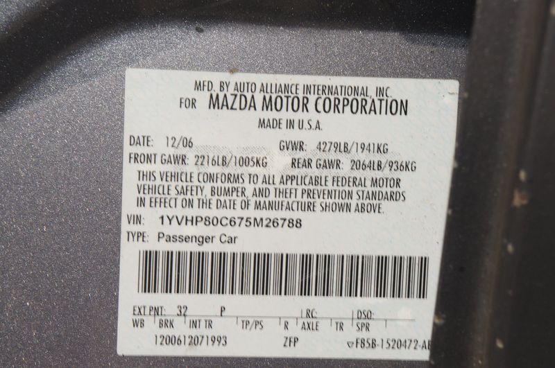 2007 Mazda Mazda6 i Sport | Zoom Auto Group - Used Cars New Jersey