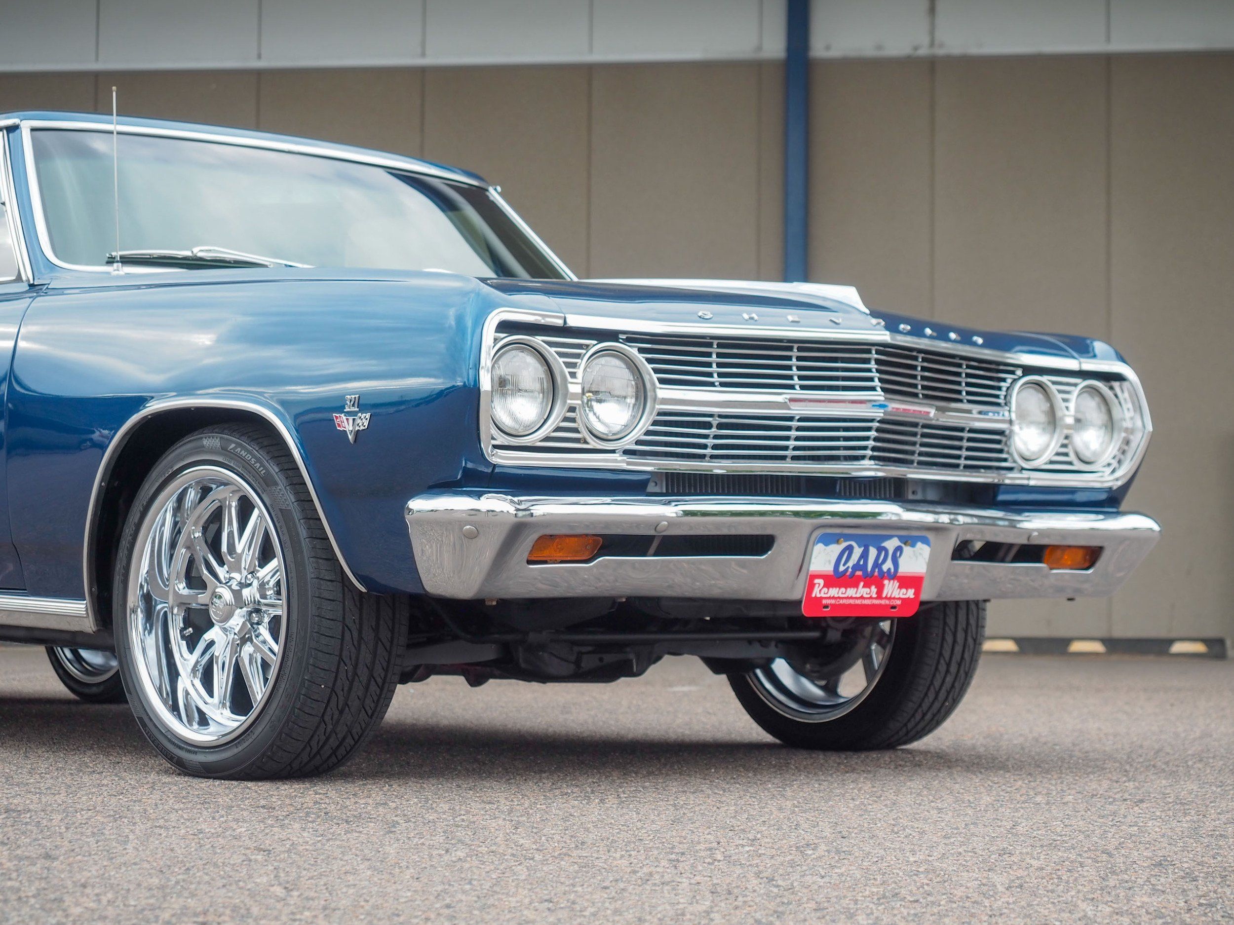 1965 Chevrolet El Camino Blue 