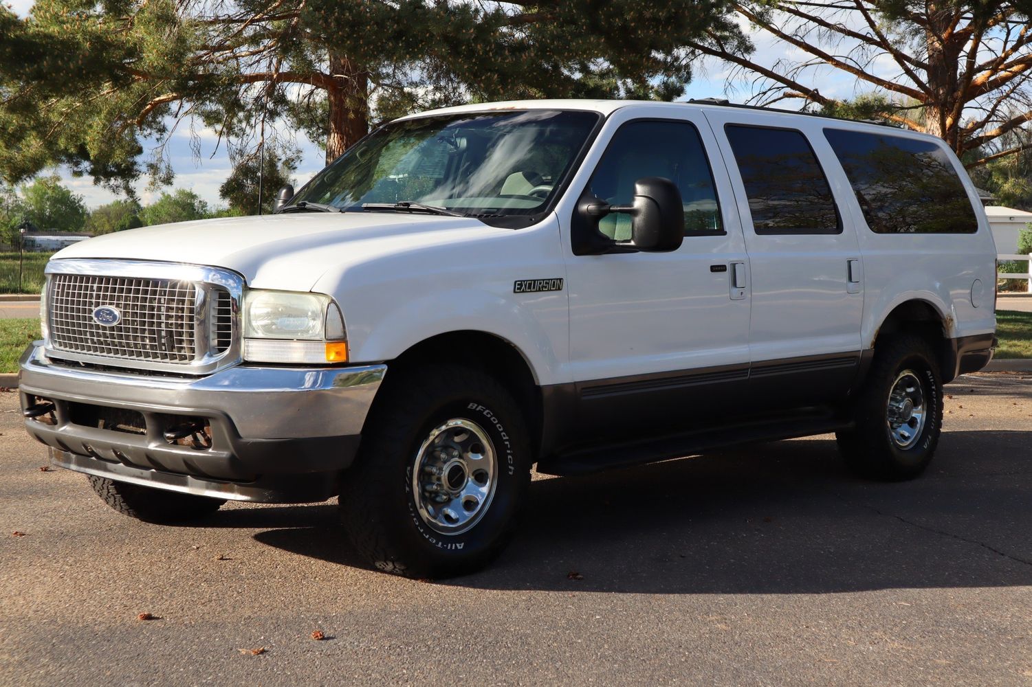 2002 excursion towing package