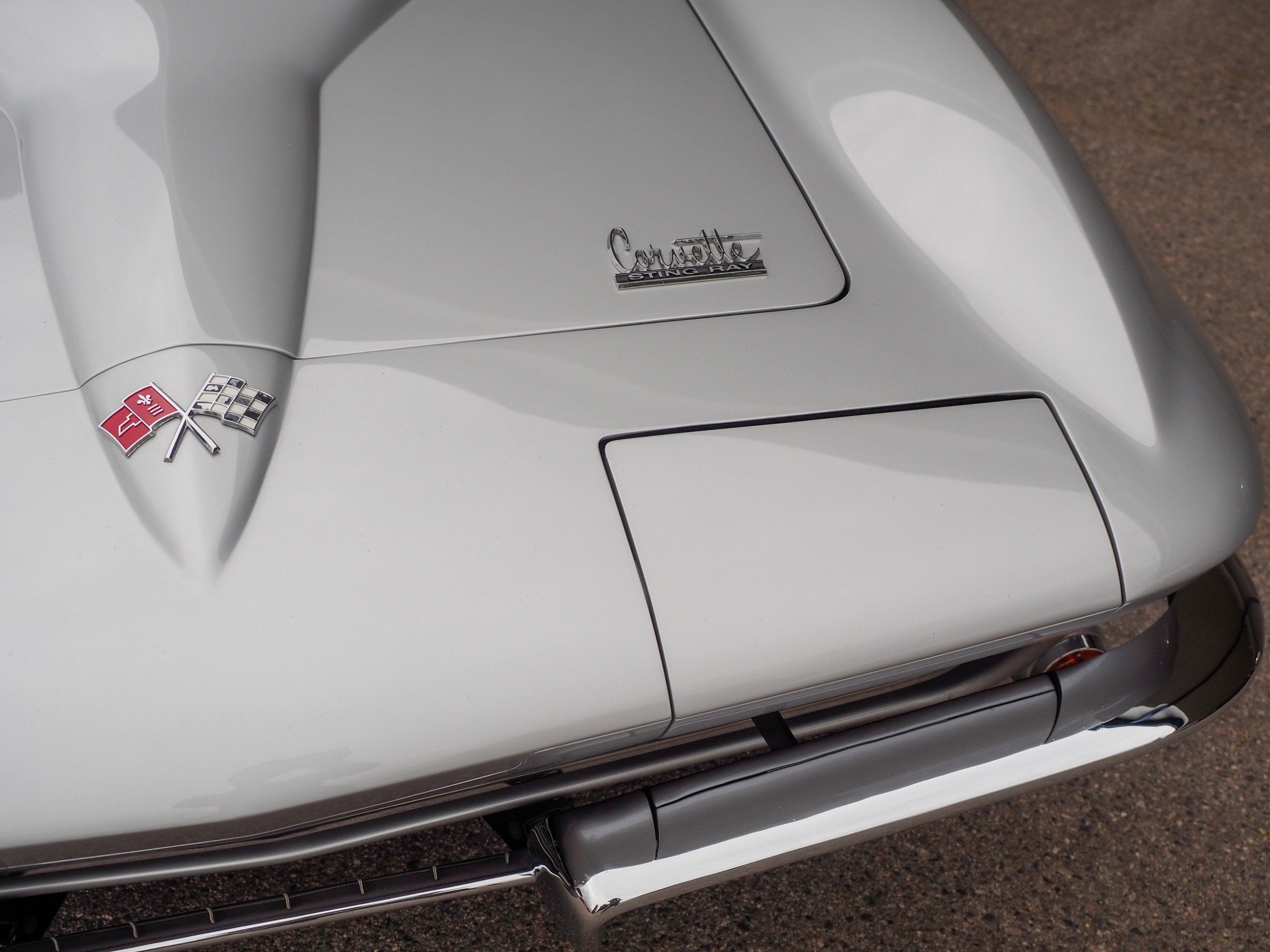 1966 Chevrolet Corvette Silver Roadster
